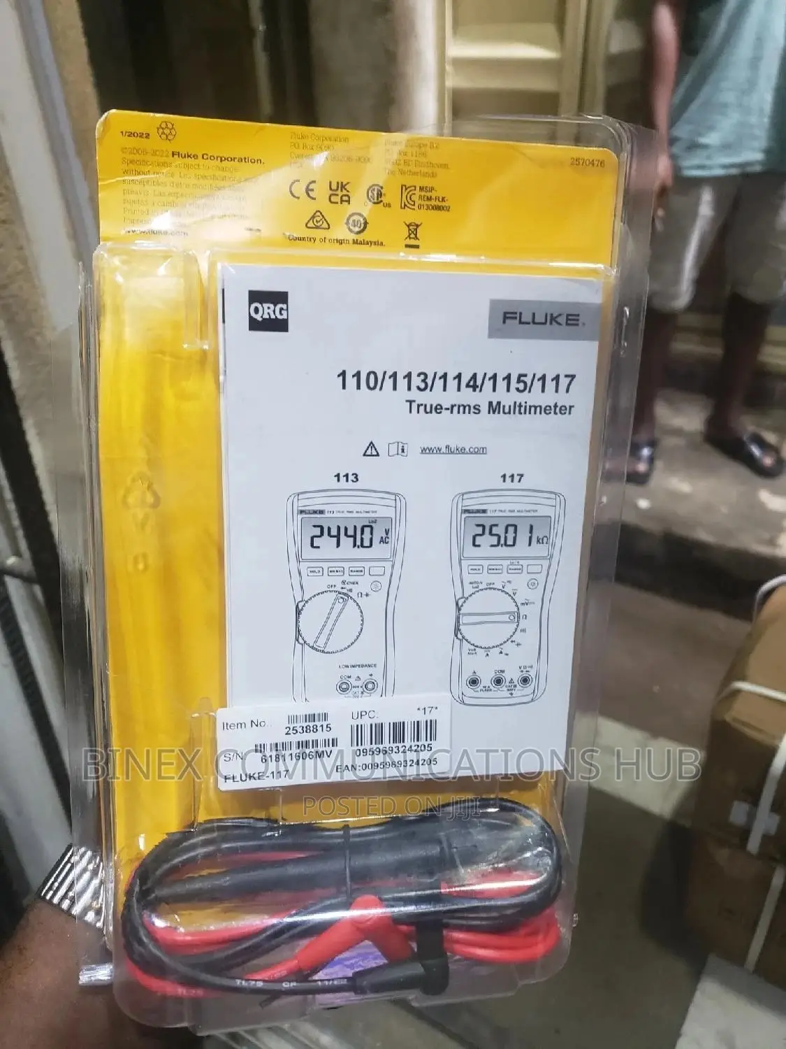 Fluke 117 True-rms Digital Multimeter