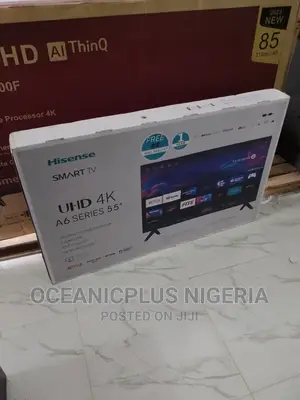 Qaulity View Hisense 55 Inches Frameless Smart TV