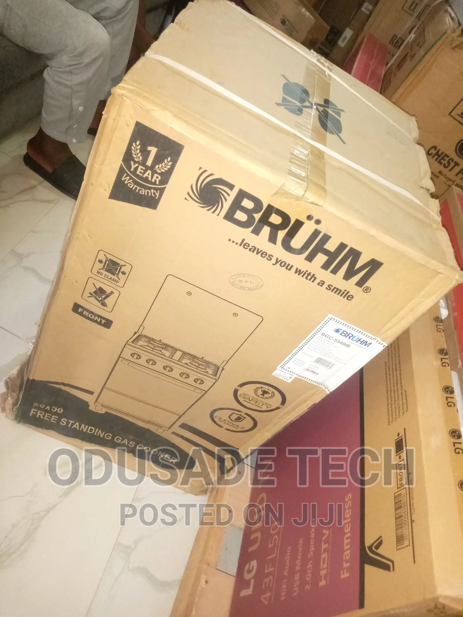 Bruhm 4burners Cooking Gas
