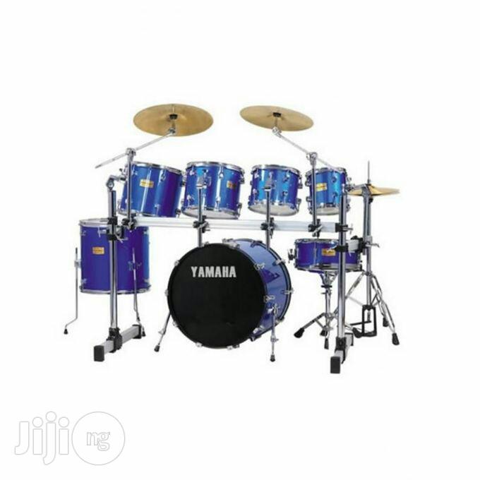 Yamaha 7-Piece Drum Set - Laser Blue