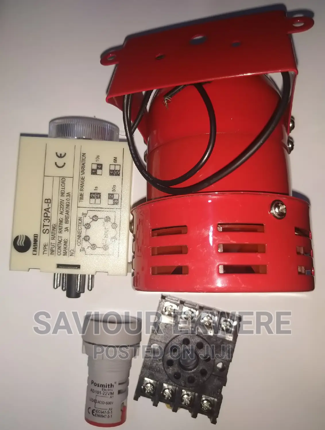 Automatic Alarm Siren With Display Indicator Light and Timer