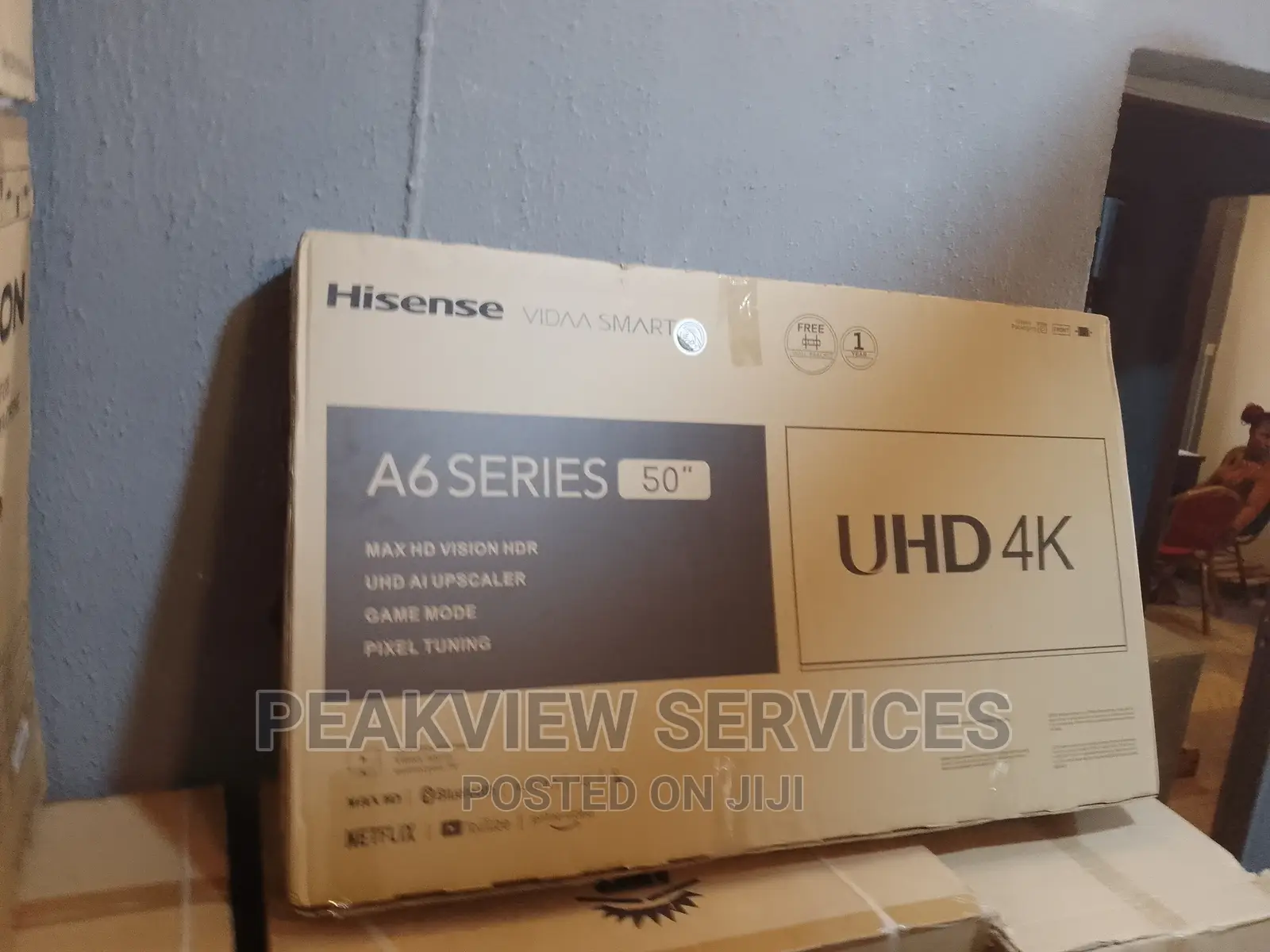 Best Hisense-50'' Uhd Smart With Appstore+Netflix+Bluetooth
