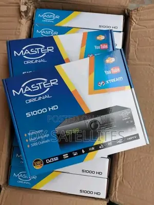 Master Free to Air Decoder and Dish