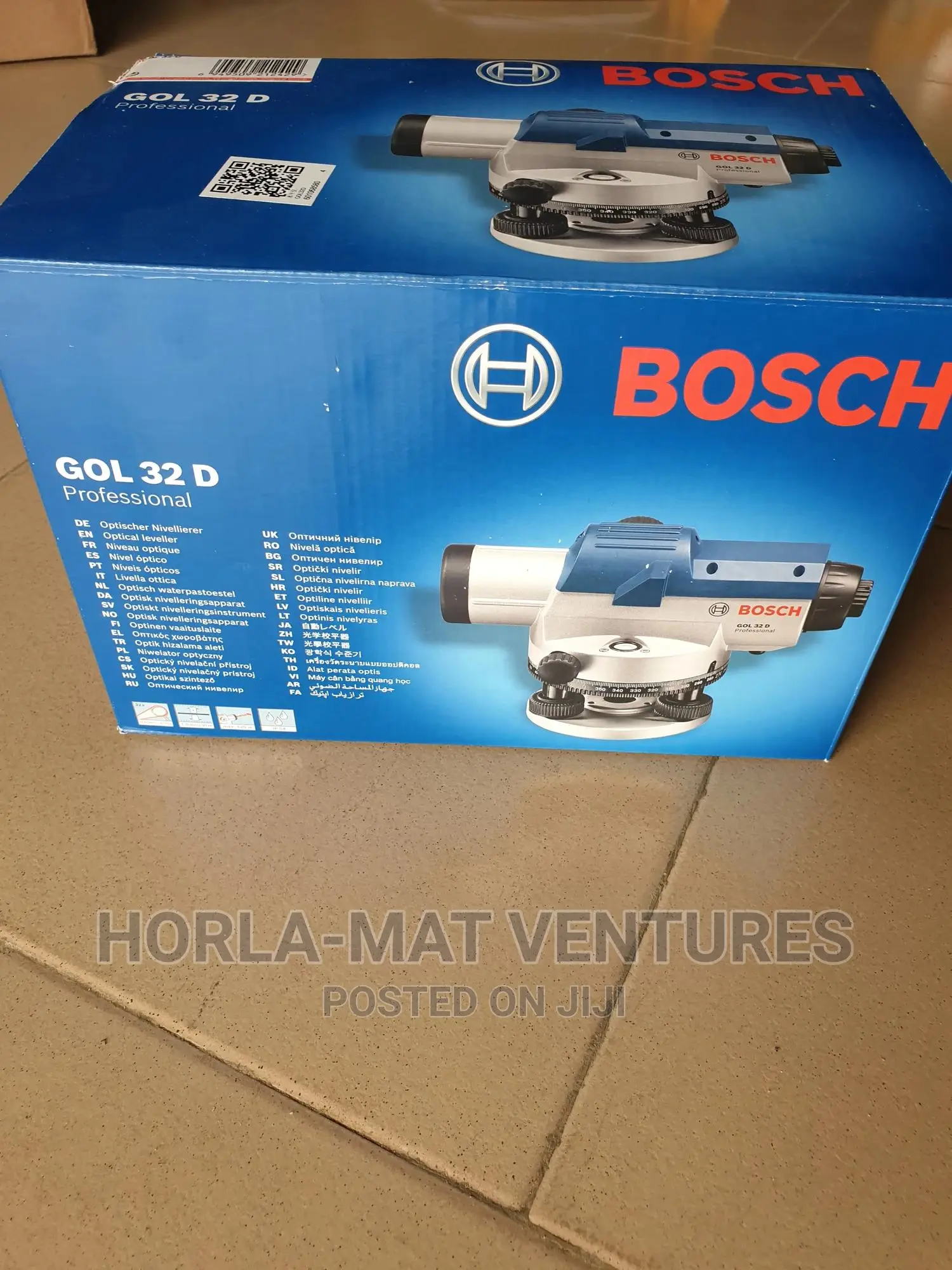 Bosch Automatic Levelling Instrument With Accessories (20d)
