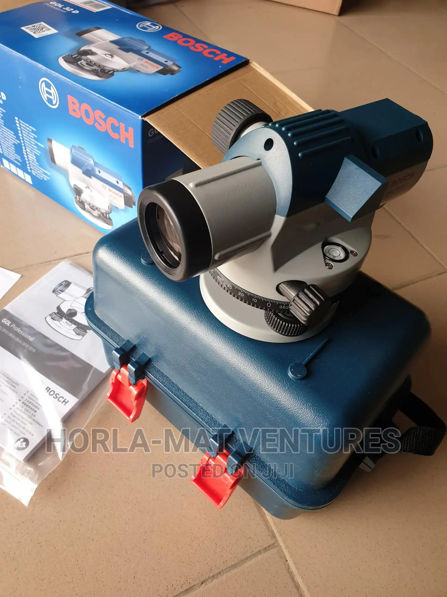 Bosch Automatic Levelling Instrument With Accessories (20d)