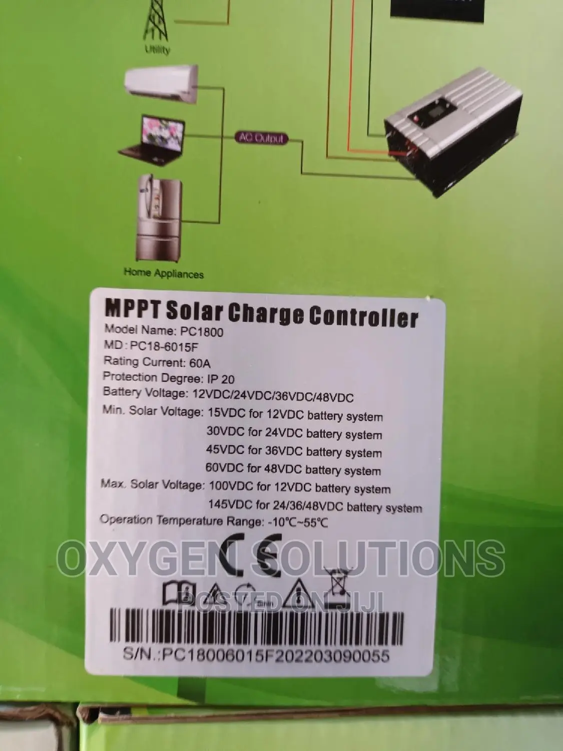 60a Must Mppt Charger Controller