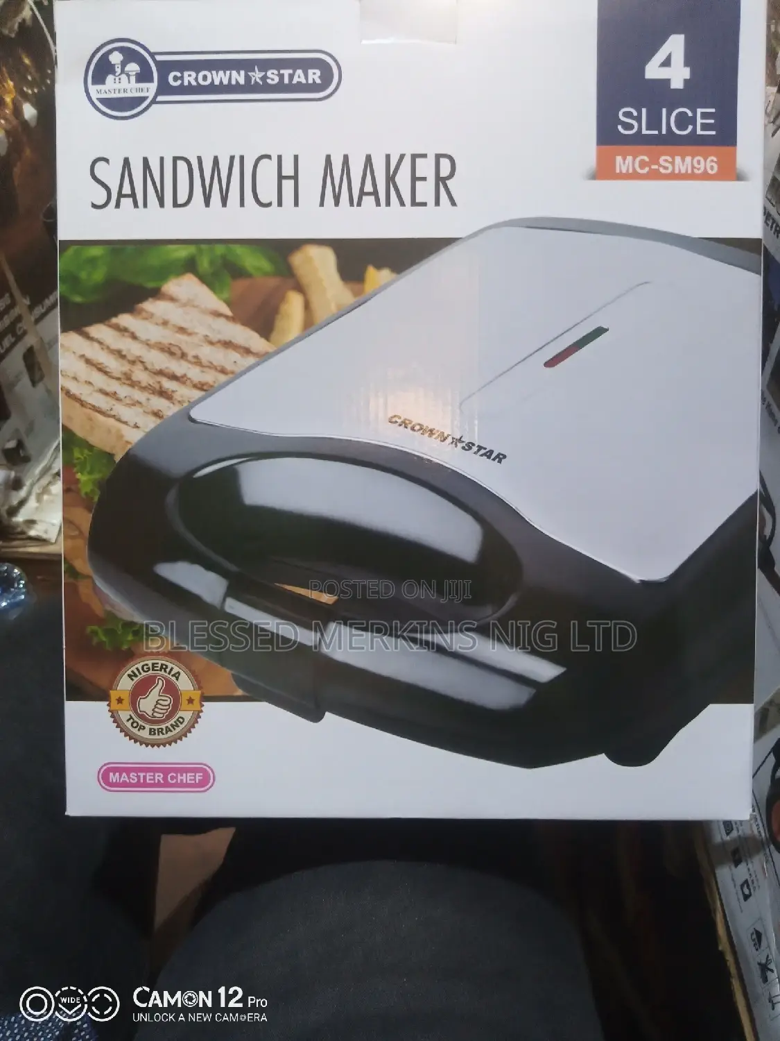 Crownstar Sandwich Maker 4slice