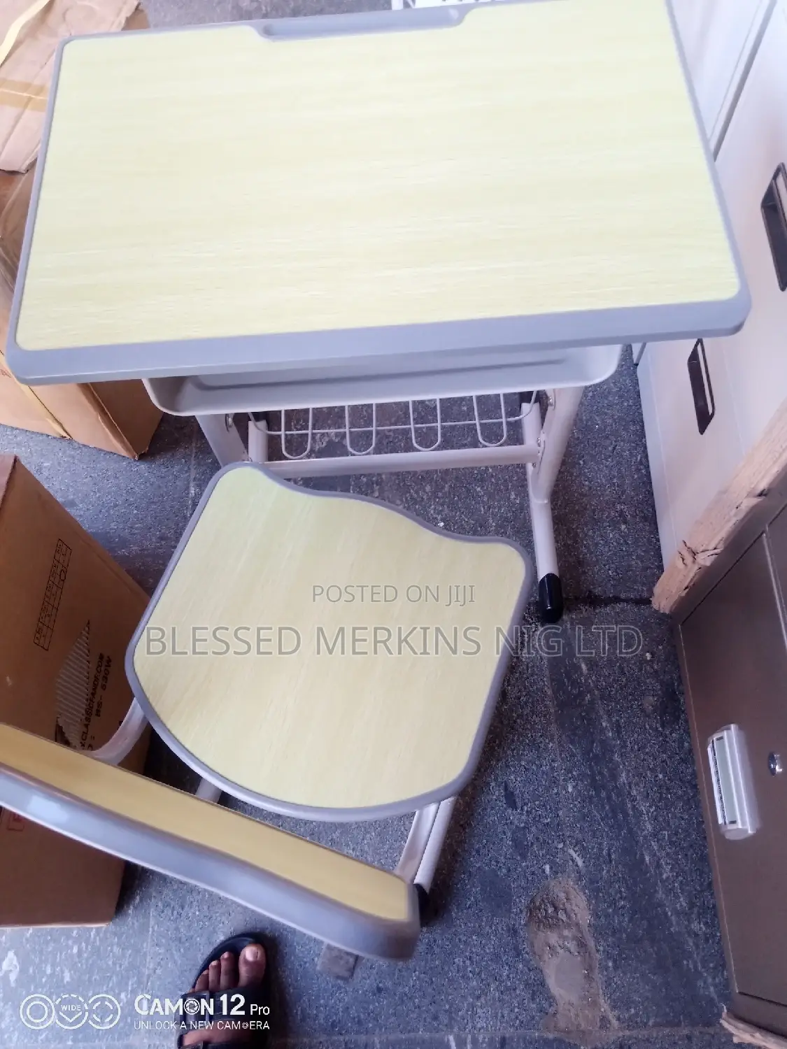 Metal Student Desk