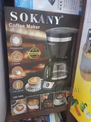 Sokany 950w Filter Coffee Machine for 12 Cups
