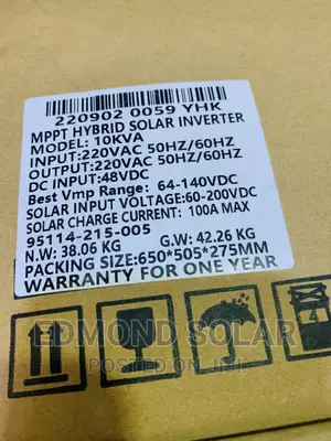 10kva 48V Yohako Solar Hybrid Inverter Is Available Now