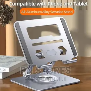 High Quality Aluminum Laptop Stand 360° Rotation