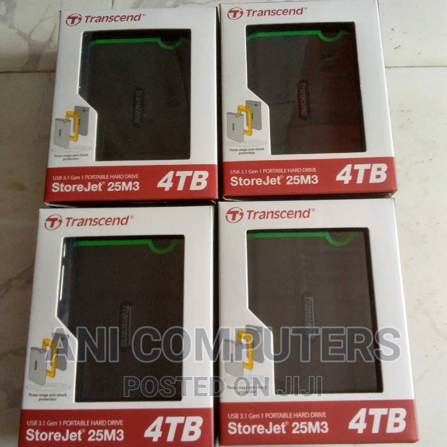 Transcand 4tb External Hard Drive