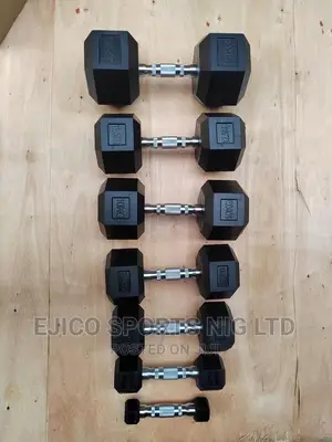 Brand New Hexagonal Dumbbell Per 1 Kg Available