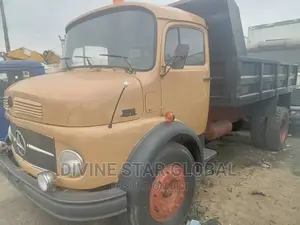 Tipper Truck Mercedes Benz Tipper Truck and Trailer