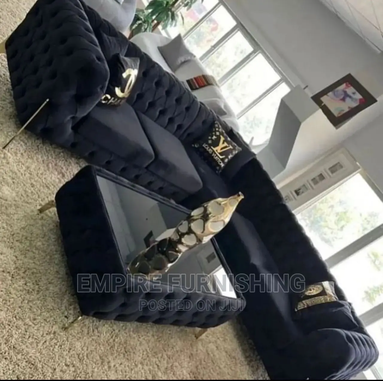 L Shape Sofas Set