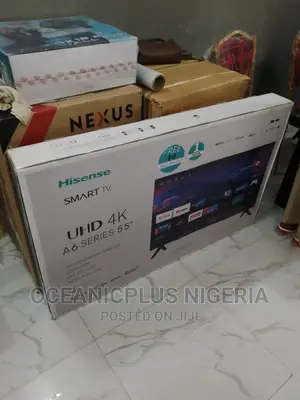 New Hisense 55 Inches Smart Frameless TV