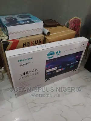 Clean View Hisense 55 Inches Smart Frameless TV