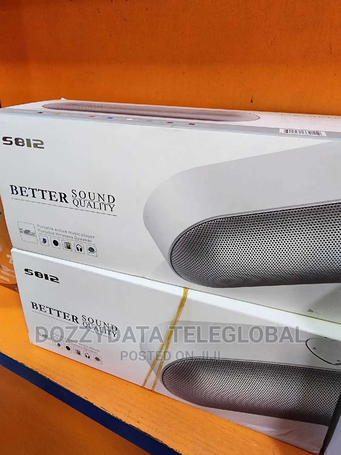 S812 Bluetooth Speaker Multi-Function Portable Wireless Bass