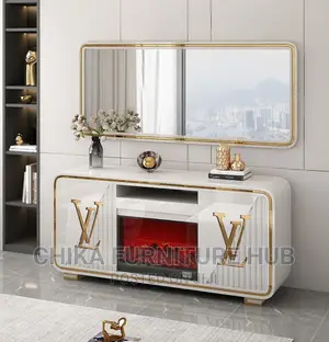 Quality Fire Place Tv Stand