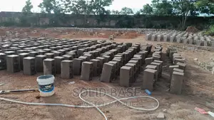 Blocks. 9" Blocks Production on the Site at a Cheaper Price