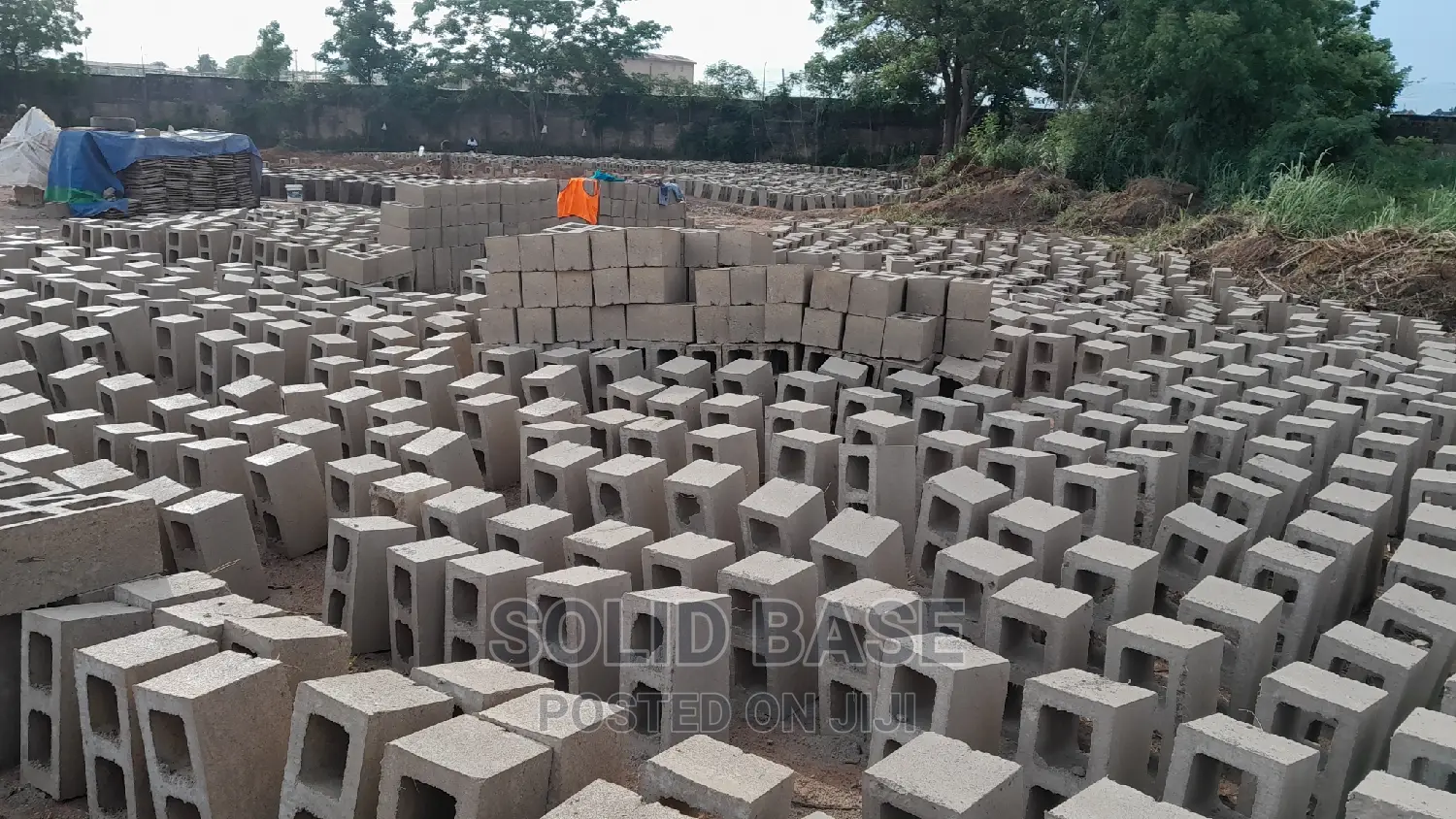 Blocks. 9" Blocks Production on the Site at a Cheaper Price