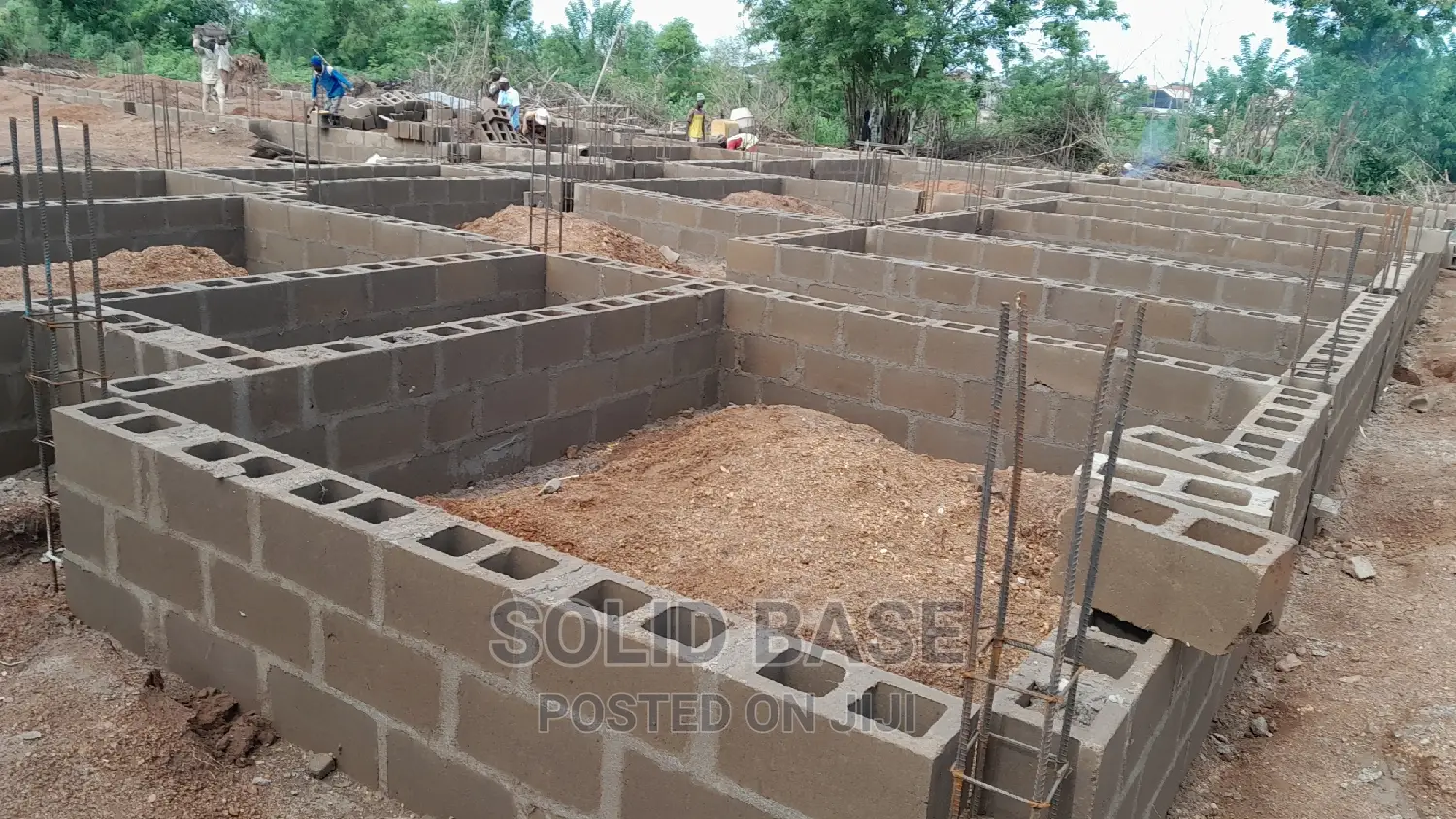 Blocks. 9" Blocks Production on the Site at a Cheaper Price