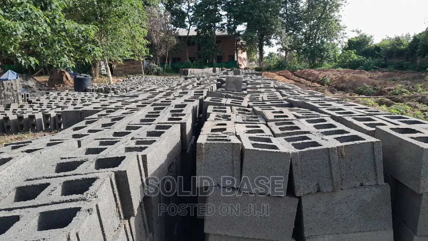 Blocks. 9" Blocks Production on the Site at a Cheaper Price