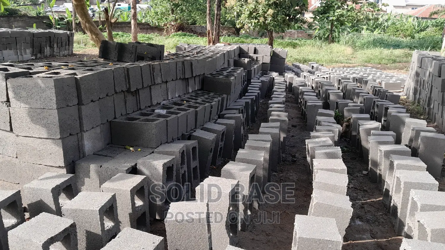 Blocks. 9" Blocks Production on the Site at a Cheaper Price