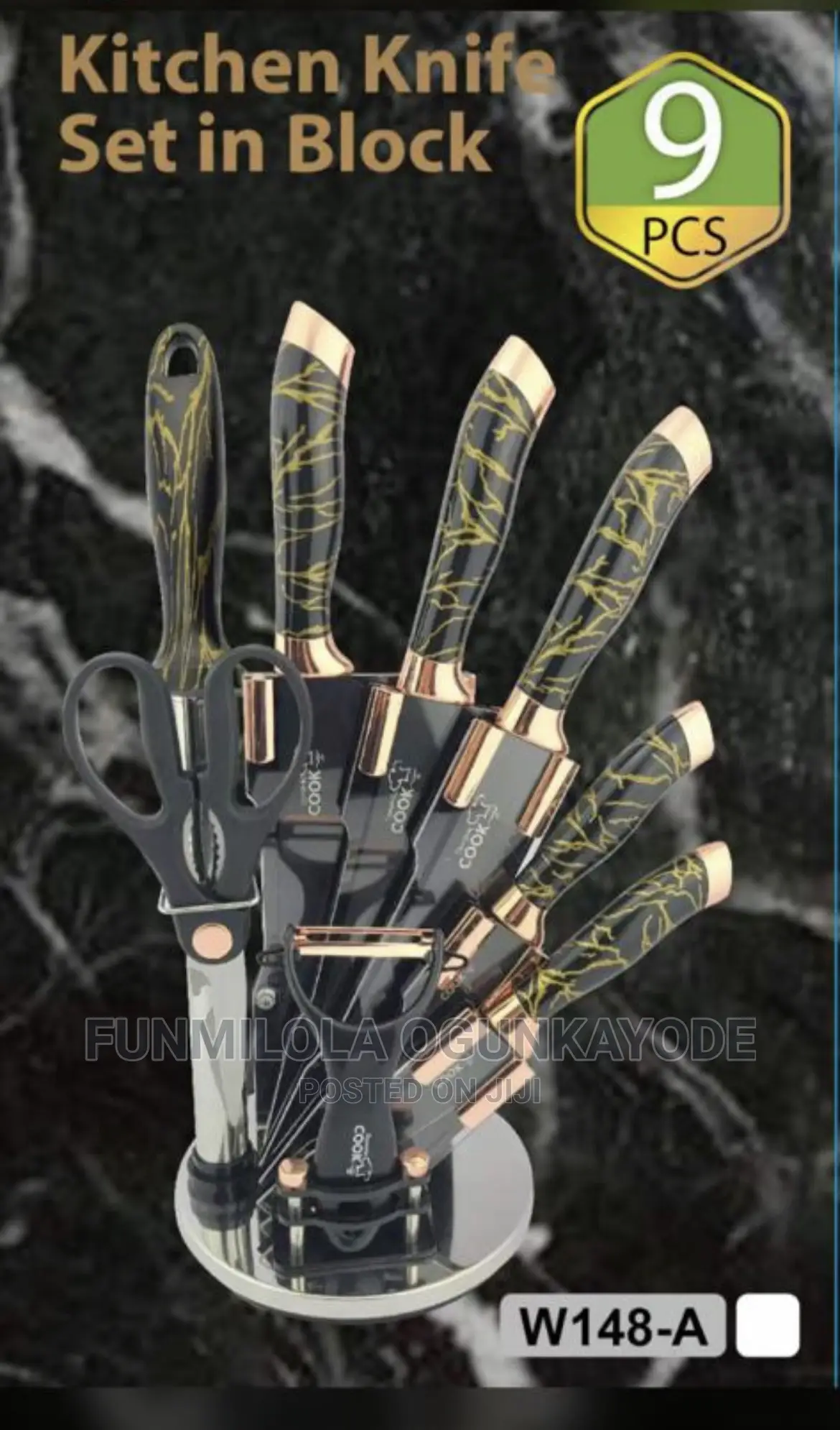 Quality 9pcs Knives Set