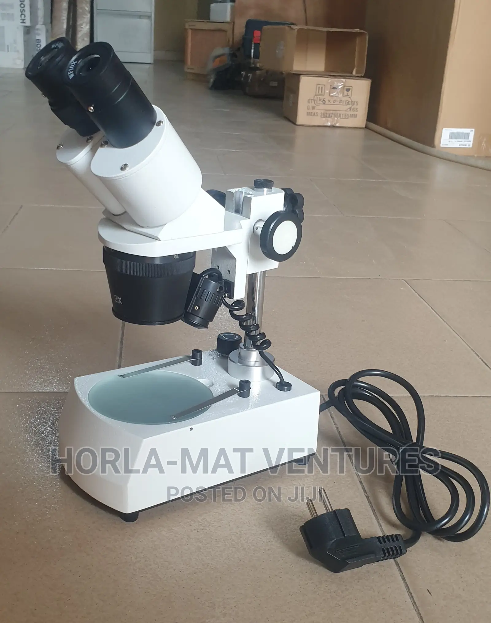 Binocular Stereo Microscope (Paleontological) (2x/4x)
