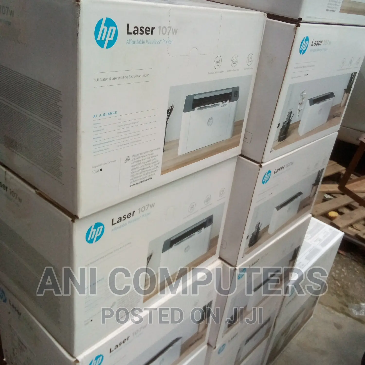 Hp Laserjet 107w Printer