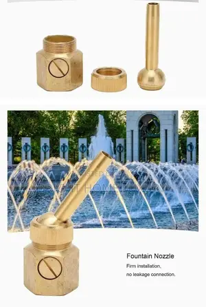 3/4 Adjustable Garden/Fountain/Pond/Ss Nozzles