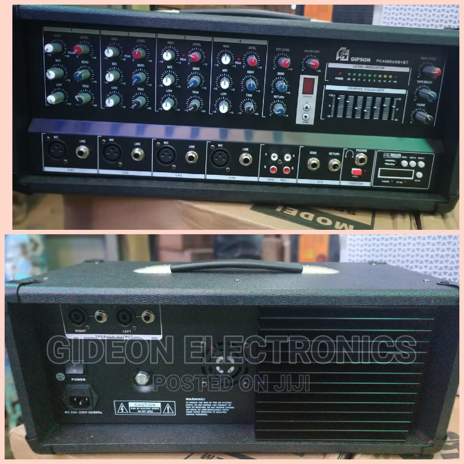 Throne 4channels Mixer Amplifier