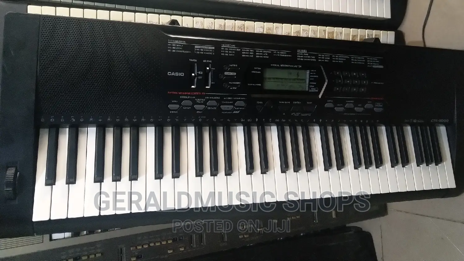 UK Used Casio CTK3000 Keyboard