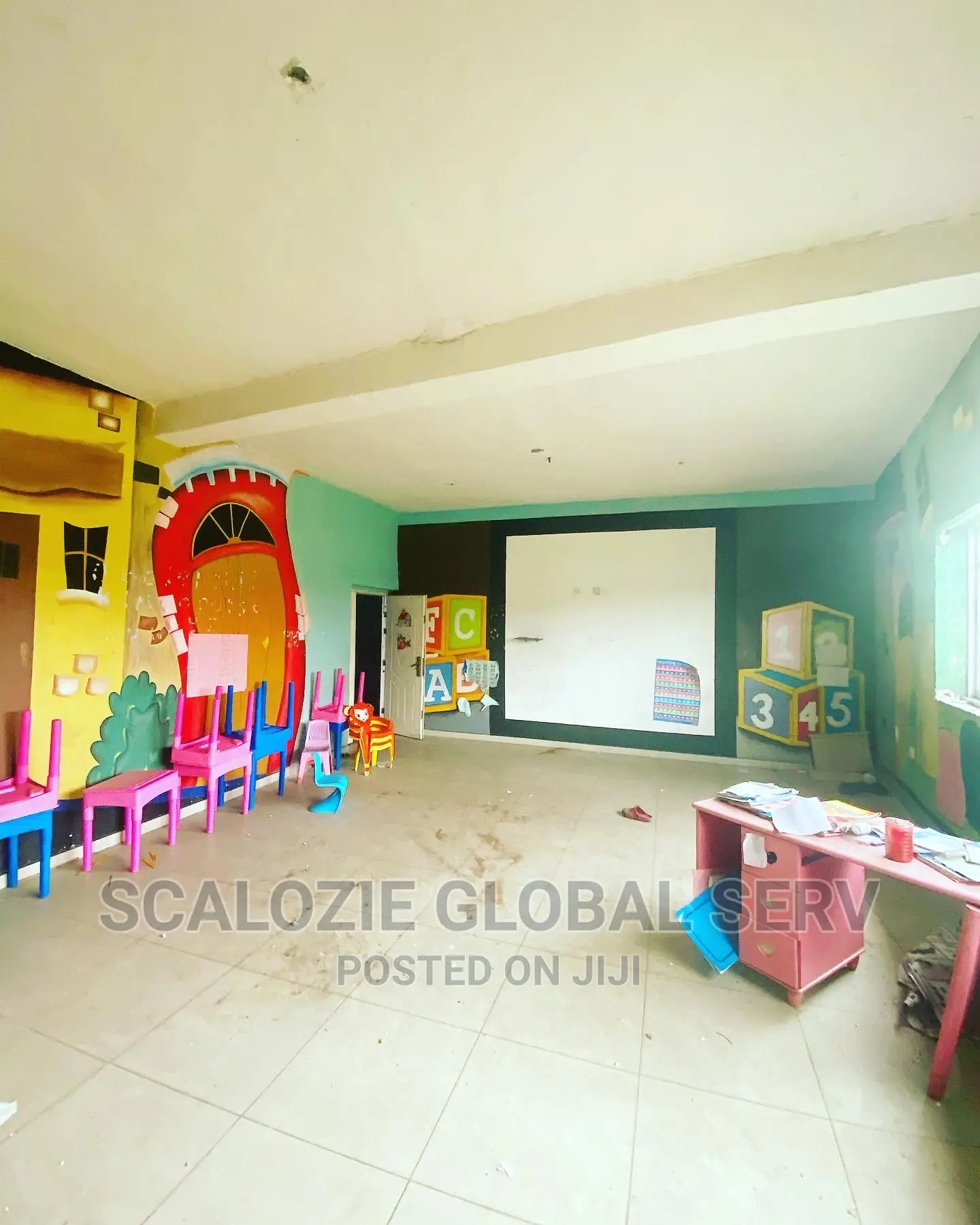 Modern Crèche, Nursery, Primary Secondary School on 2 Plot