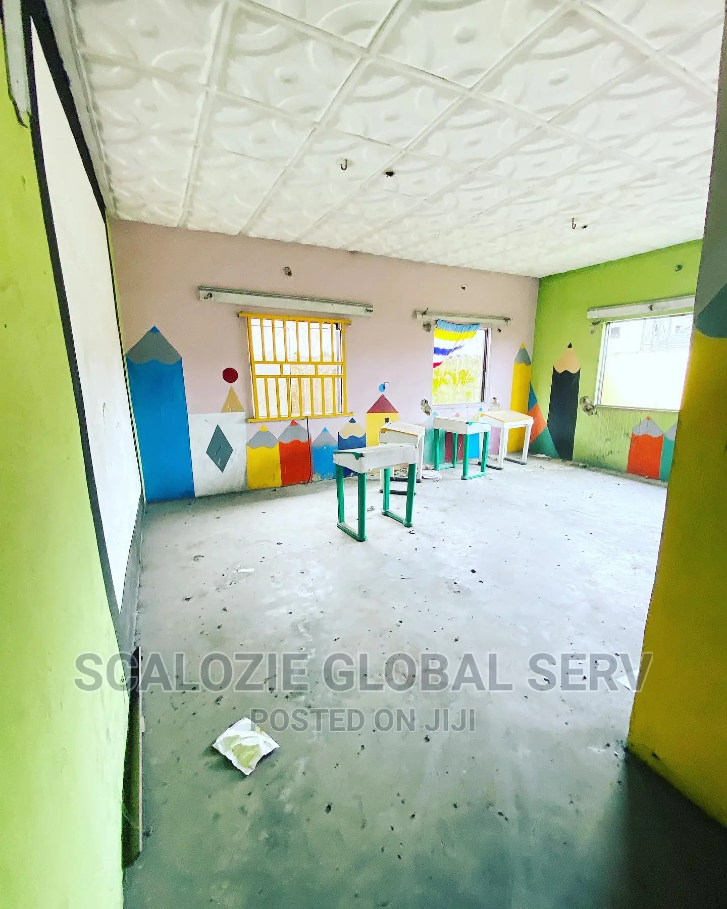 Modern Crèche, Nursery, Primary Secondary School on 2 Plot