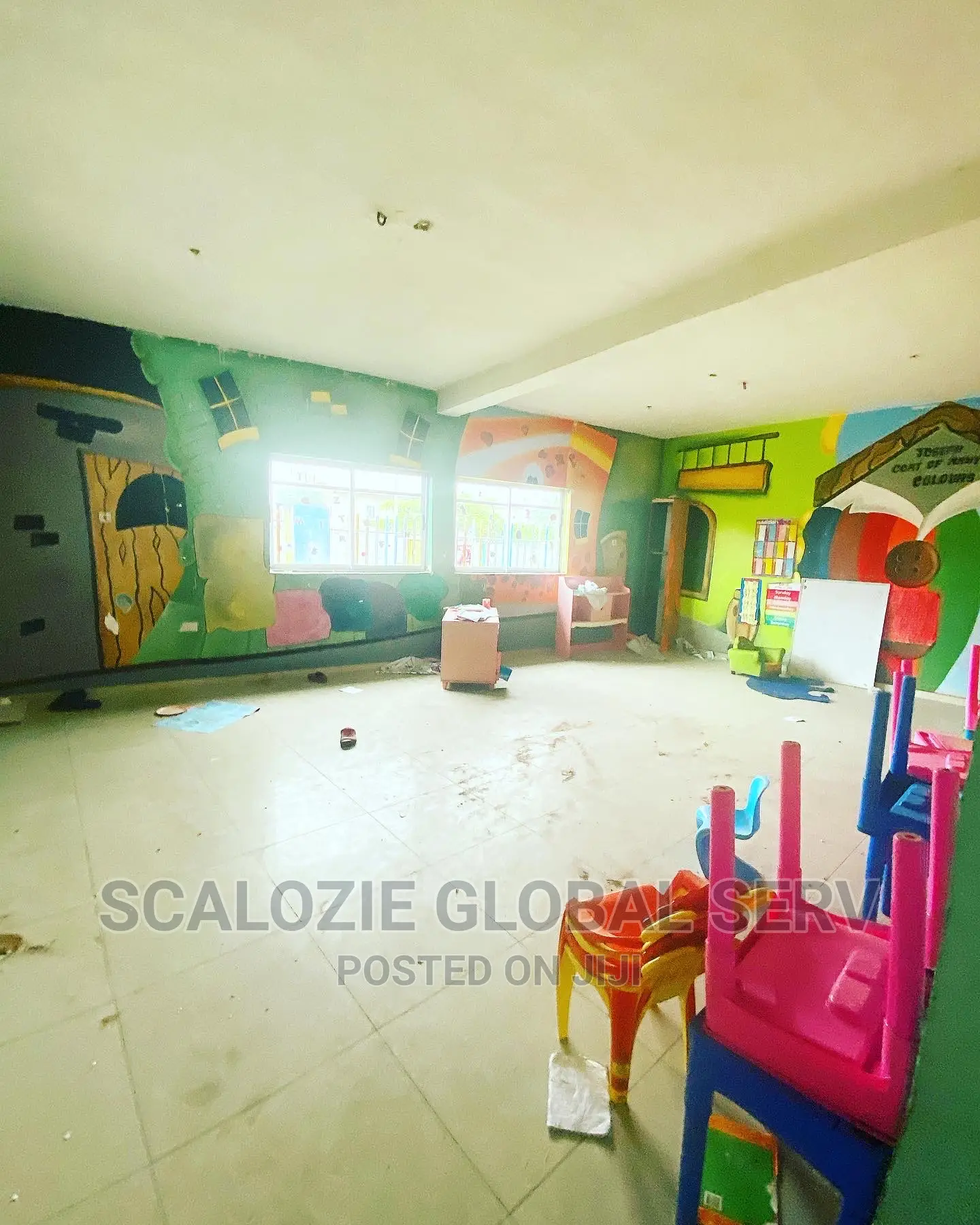 Modern Crèche, Nursery, Primary Secondary School on 2 Plot