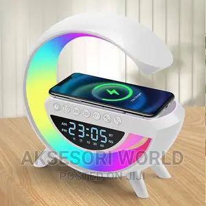 Multi-Functional G Clock Bluetooth Speaker Wireless Charger