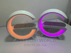 Multi-Functional G Clock Bluetooth Speaker Wireless Charger