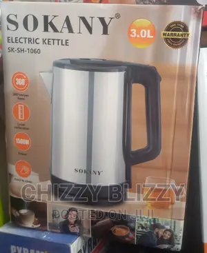 Sokany Electric Kettle 3L.