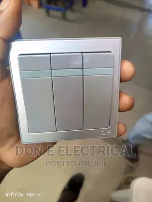 3gang Switch Ash Color LH