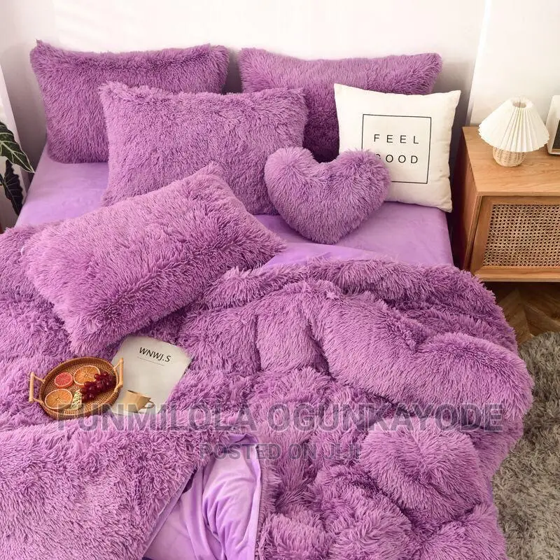 Fluffy Duvet Bedsheets With Pillow Case
