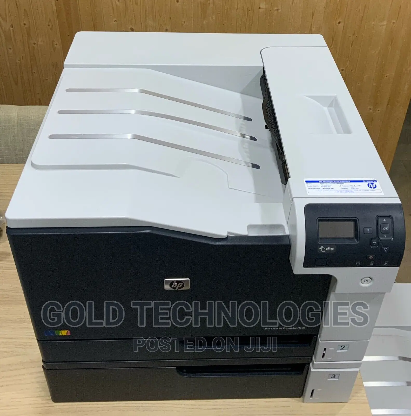 Hp M750dn A3 Color Laserjet Printer