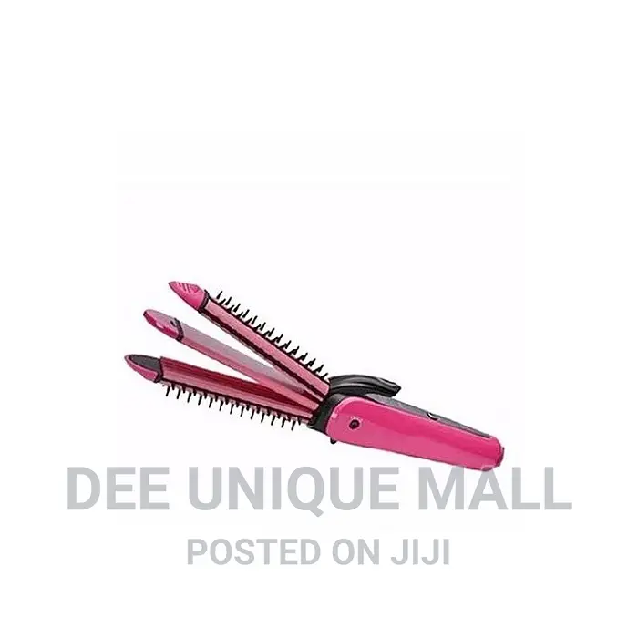 Nova 3 In 1 Hair Straightener, Curler And Comb