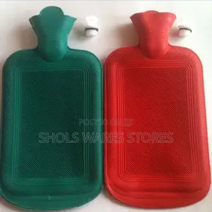 Rubber Hot Water Bottle for Relief of Menstrual Cramps