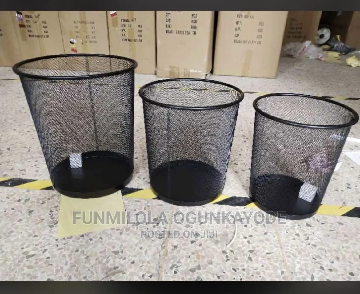 Iron Mesh Waste Bin