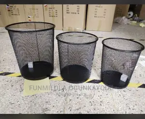 Iron Mesh Waste Bin