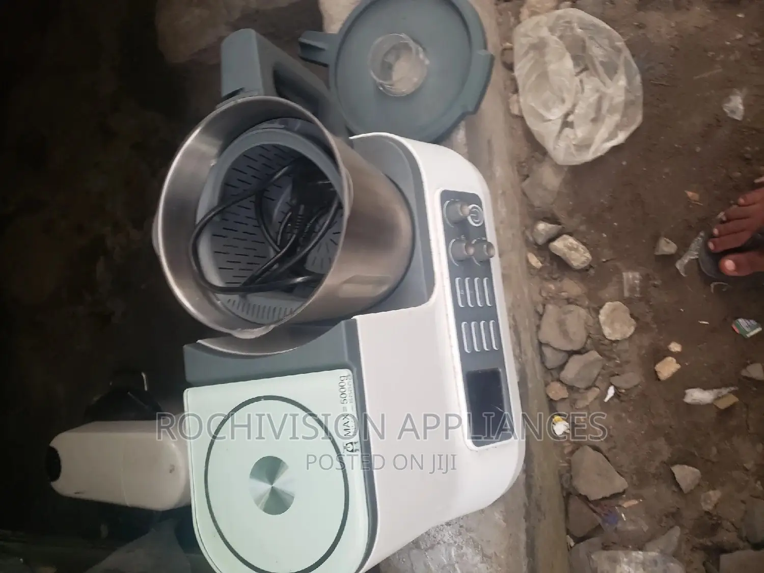 Gourmet Blender and Yam Pounder Heavy-Duty Cook and Pound