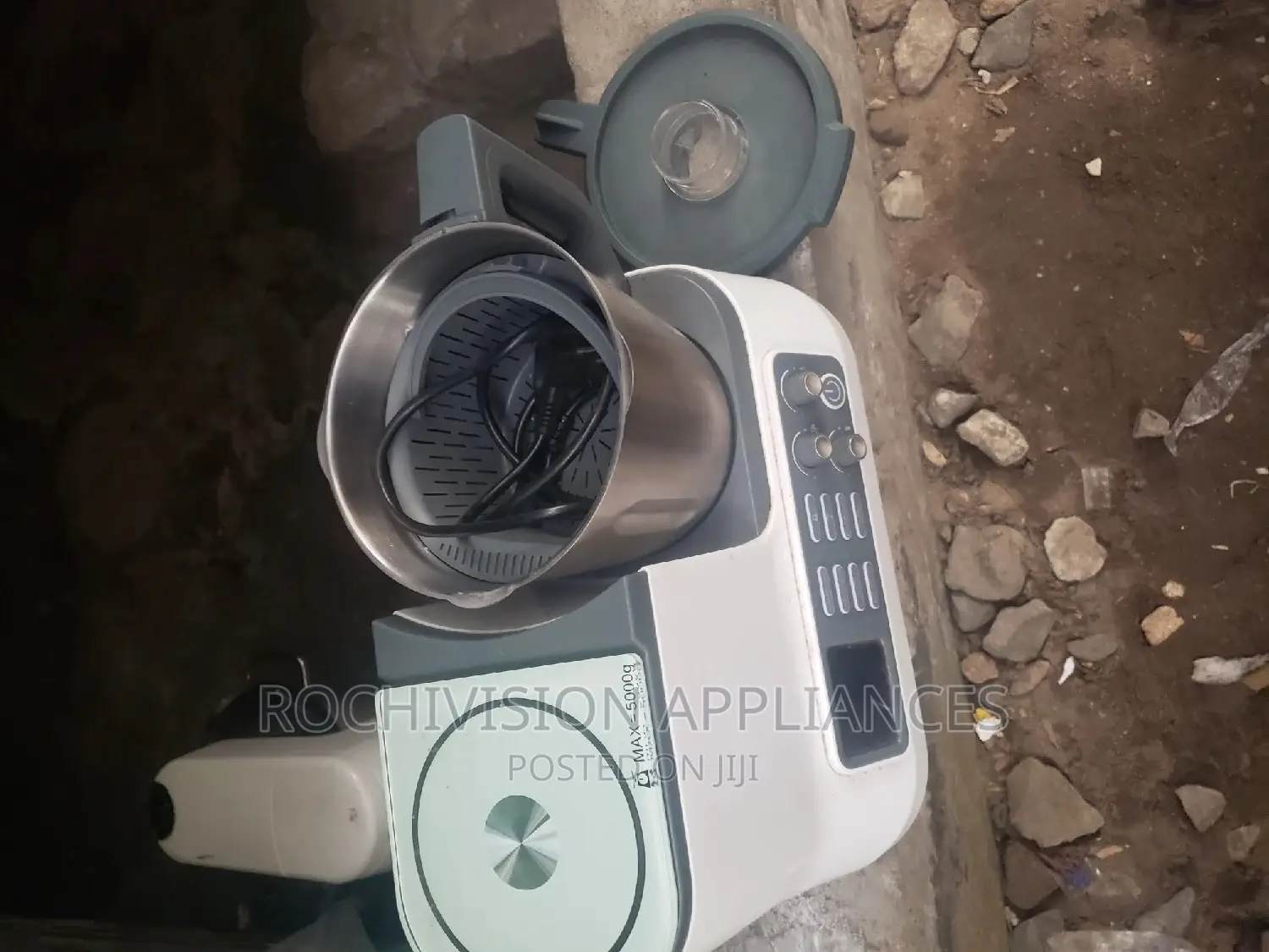 Gourmet Blender and Yam Pounder Heavy-Duty Cook and Pound