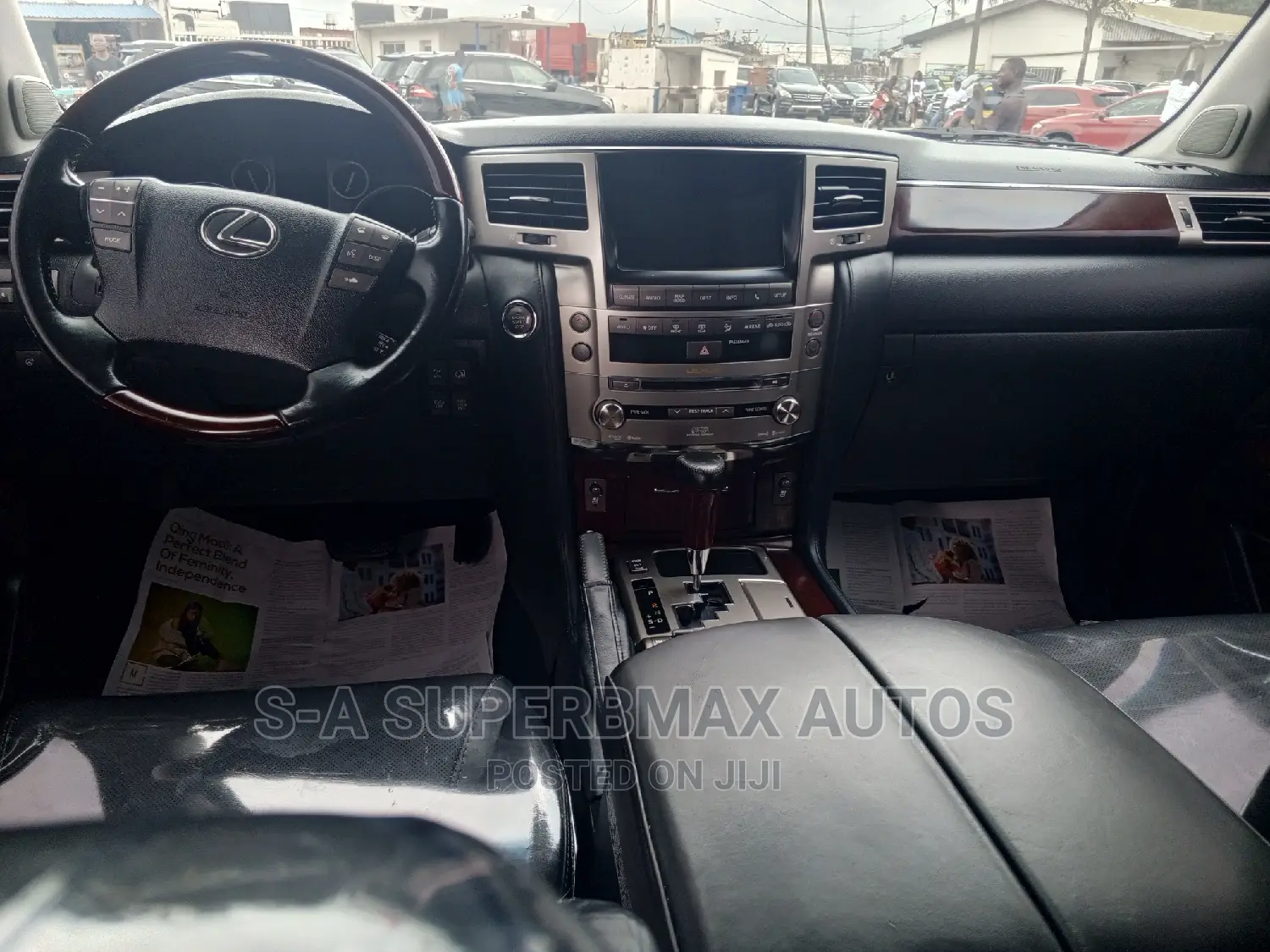 Lexus LX 570 AWD 2014 Black